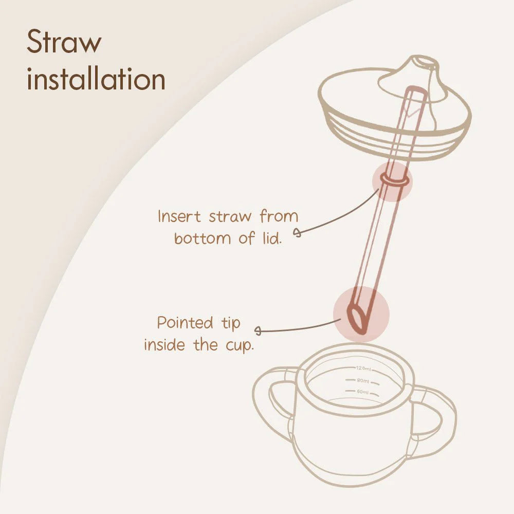 First-Stage Infant Cup (Pale Mauve)