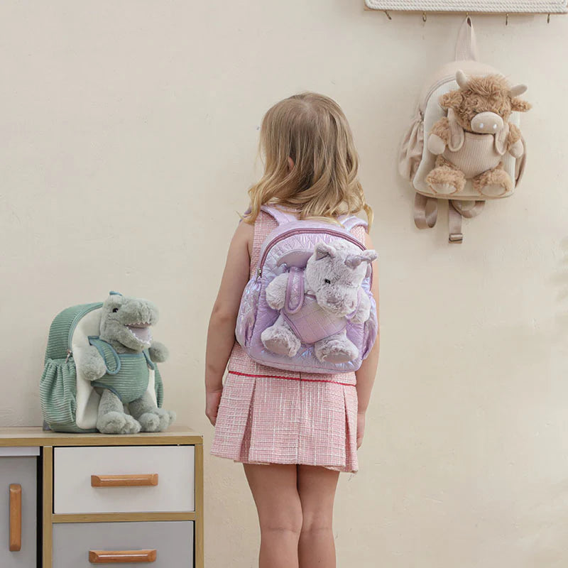 "Moonkie Hug & Go™ Toddler Backpack (Lilac Unicorn) "