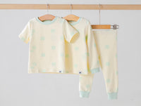 3 Piece PJs Set Green