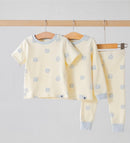 3 Piece PJs Set Blue