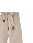 Moblit Regular-Fit Pants with Printed Garrison Belt