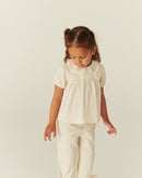 BLOUSE W. DECO EDGE