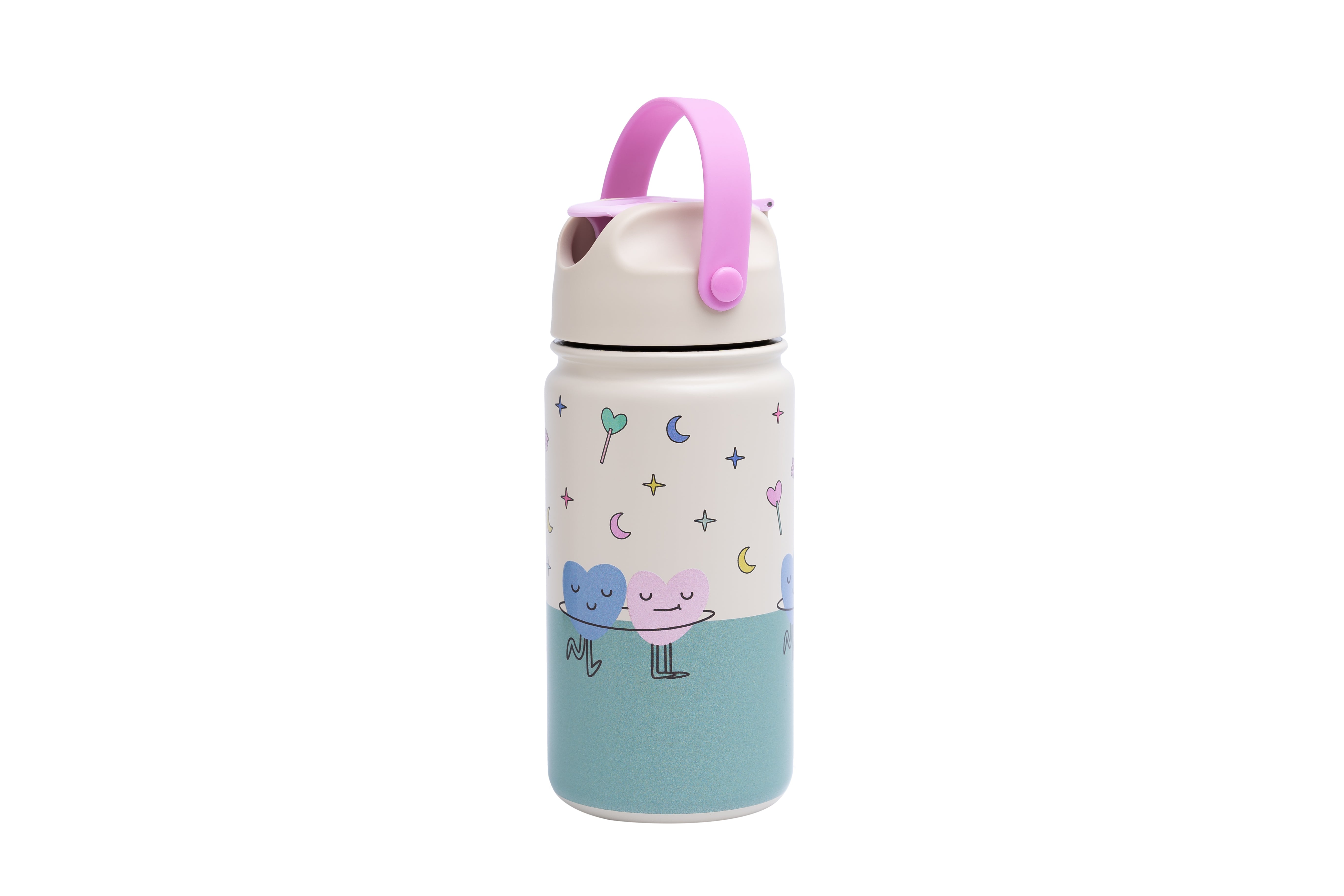 Insulated Stainless Steel Bottle Dancing Hearts