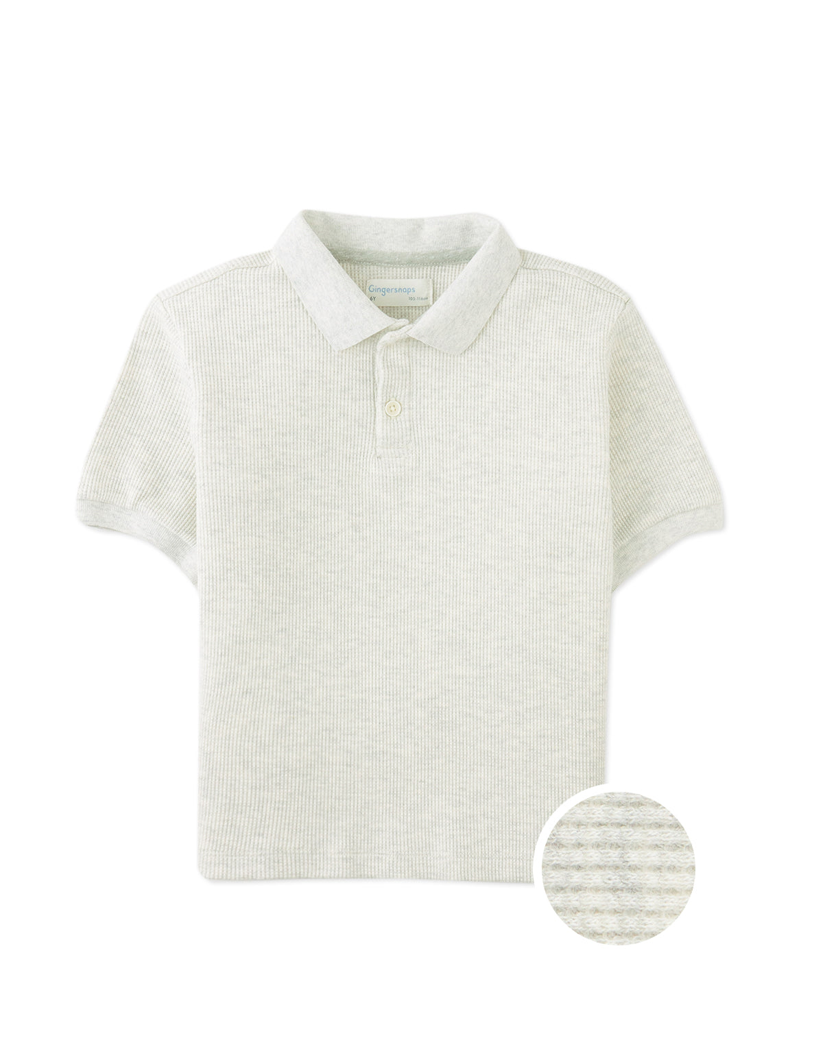 Keith Waffle Knit Polo Shirt