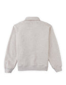 Stefano French Terry Polo Pullover with Chest Dachshund Embroidery (Beige)