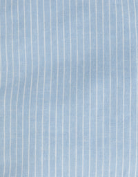 Louis Linen Cotton Stripe Regular Shorts