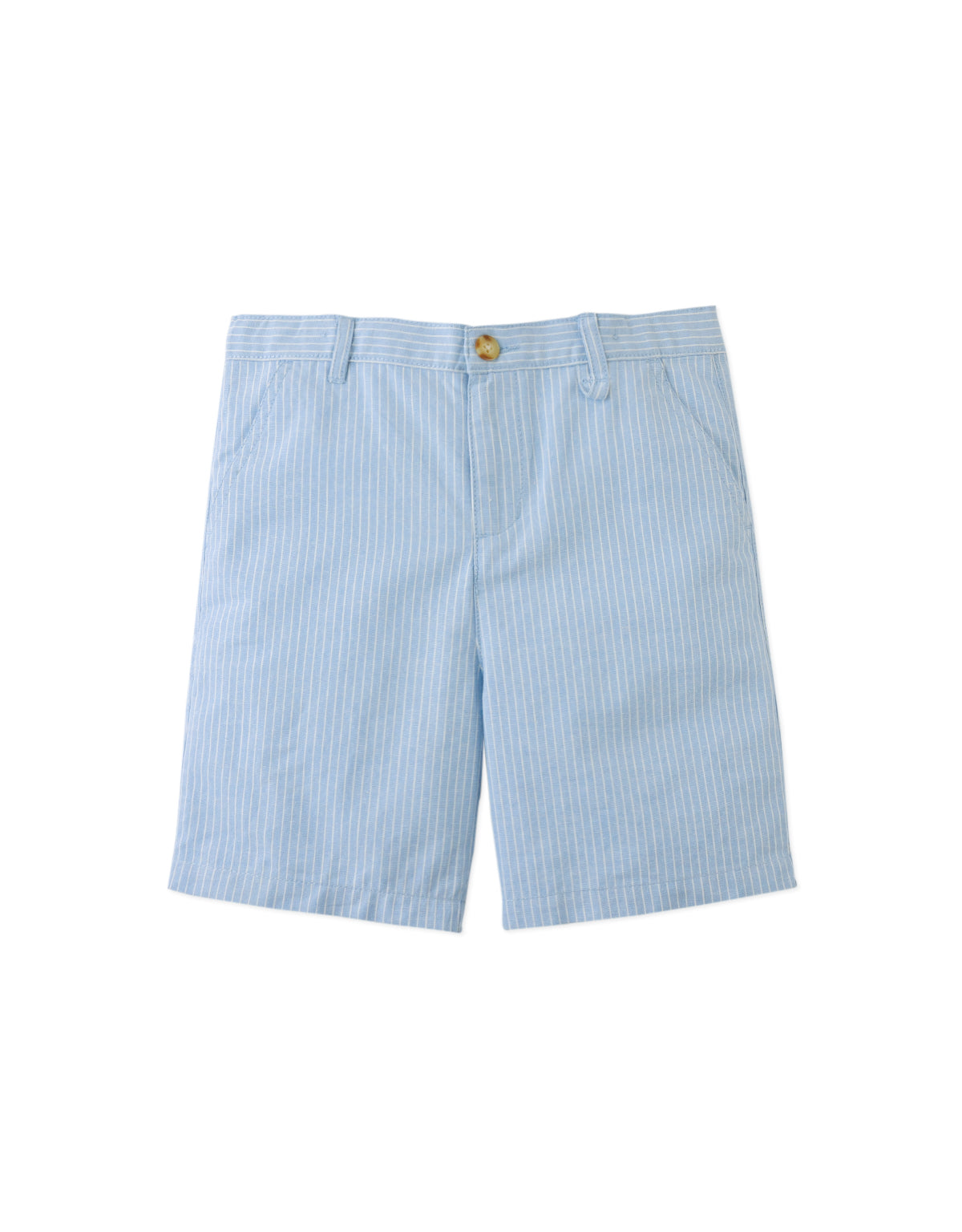 Louis Linen Cotton Stripe Regular Shorts