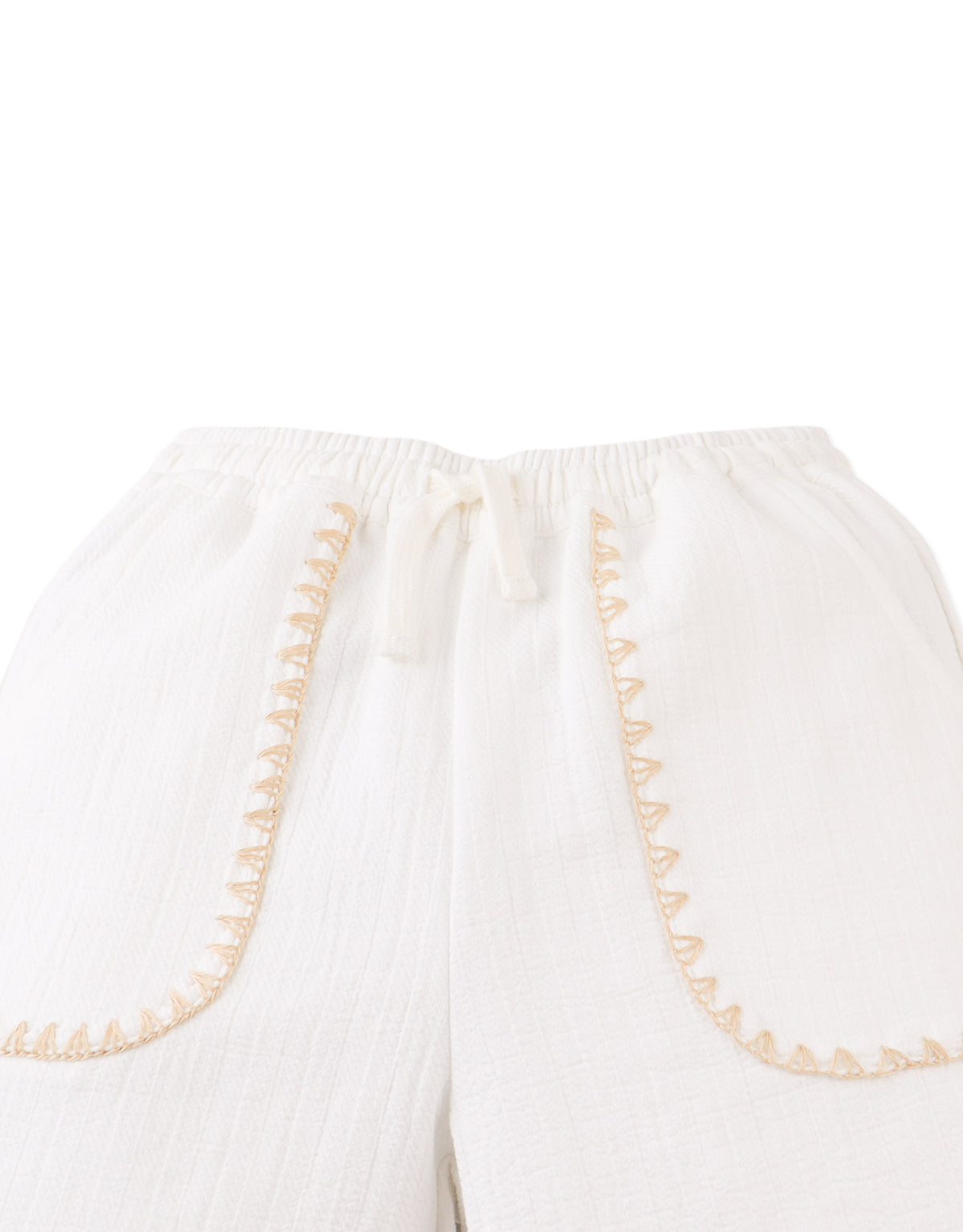 Marlow Textured Drawstring Shorts