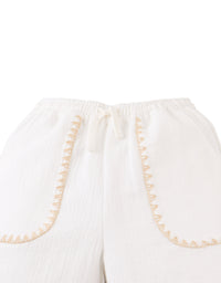Marlow Textured Drawstring Shorts