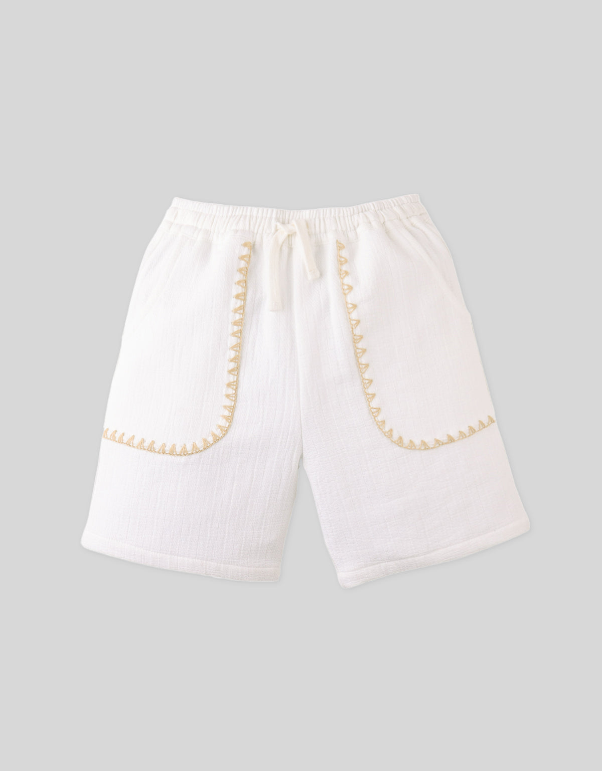 Marlow Textured Drawstring Shorts