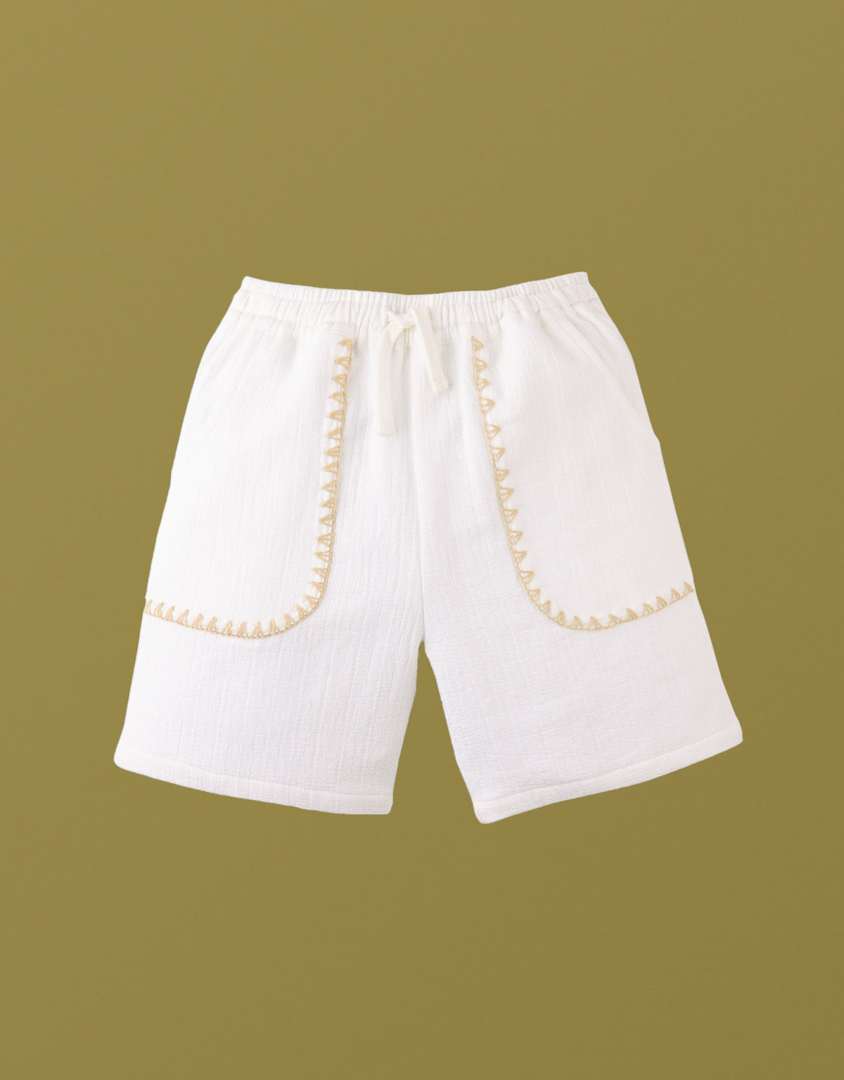 Marlow Textured Drawstring Shorts