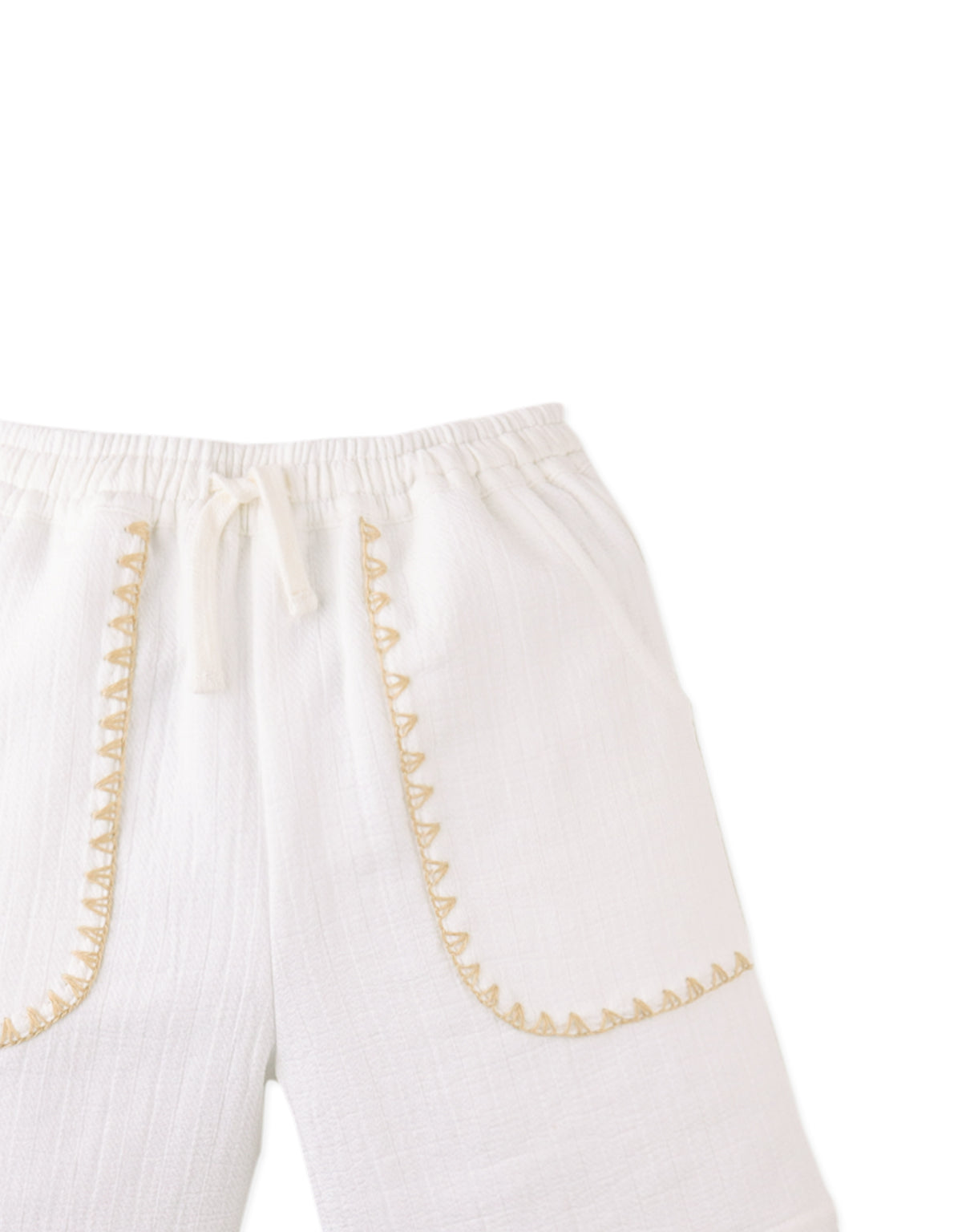 Marlow Textured Drawstring Shorts
