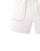 Marlow Textured Drawstring Shorts