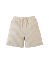 Daryl Cable Knit Drawstring Shorts