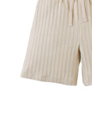 Daryl Cable Knit Drawstring Shorts