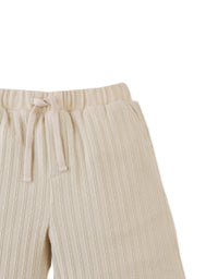 Daryl Cable Knit Drawstring Shorts