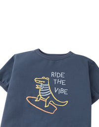 Chalice Cotton Jersey Barrel Tee