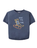 Chalice Cotton Jersey Barrel Tee