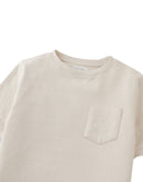 Scott French Terry Ringer Tee with Pocket