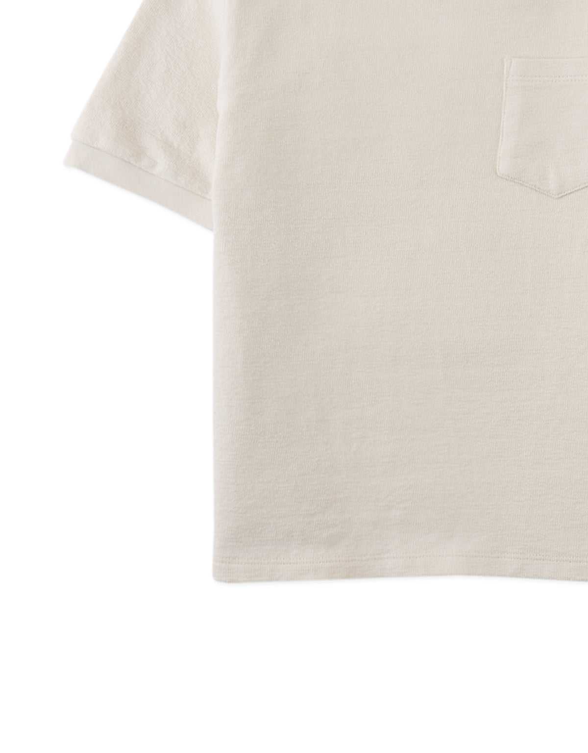 Scott French Terry Ringer Tee with Pocket