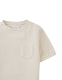 Scott French Terry Ringer Tee with Pocket