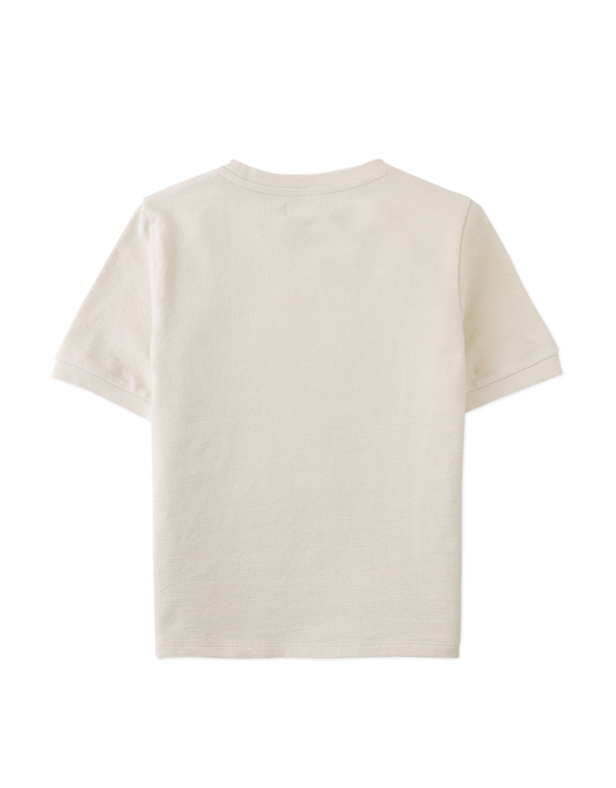 Scott French Terry Ringer Tee with Pocket