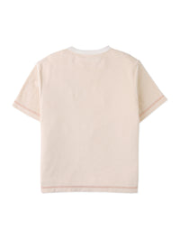 Gunther Ringer Tee with Contrast V-Spreader