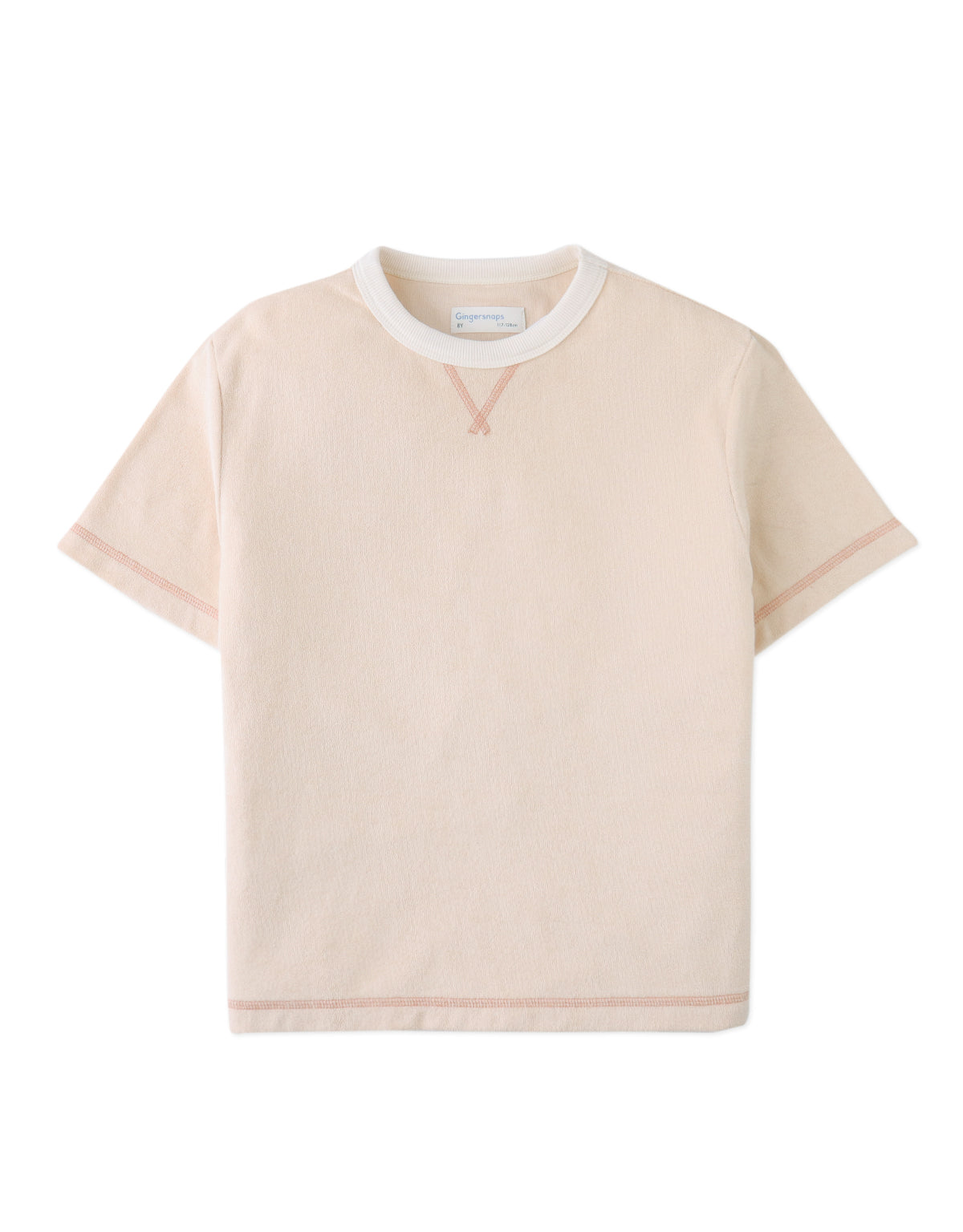 Gunther Ringer Tee with Contrast V-Spreader