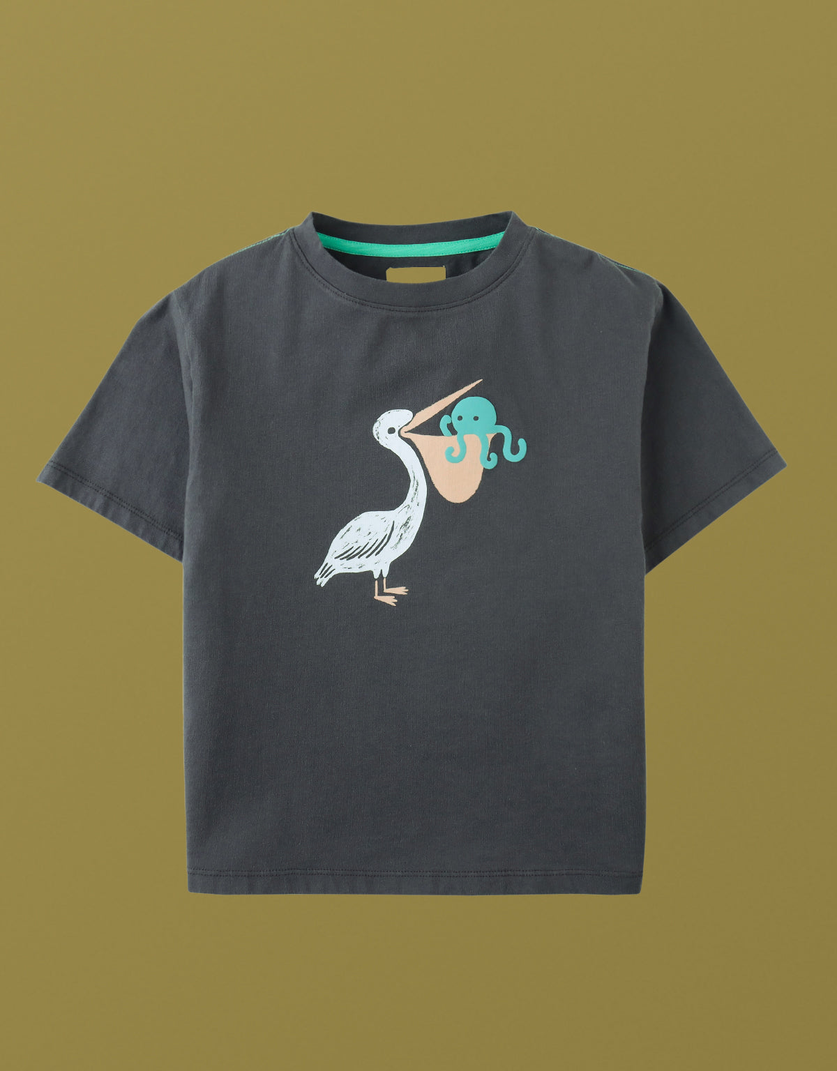Eld Pelican Relaxed-Fit Jersey Graphic Tee