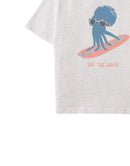 Oruo Surfing Octopus Relaxed-Fit Graphic Tee