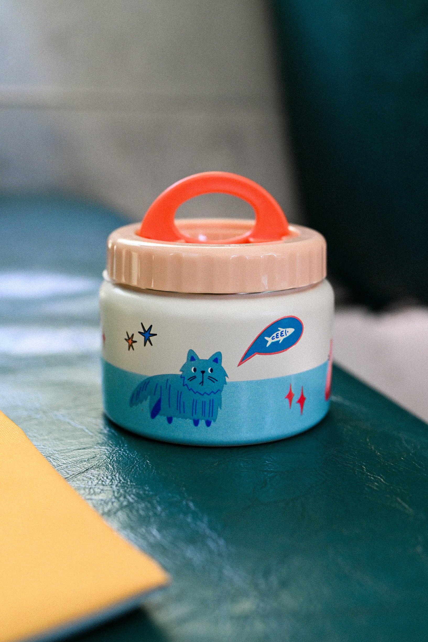 Thermo Food Jar Meowtiful Cats