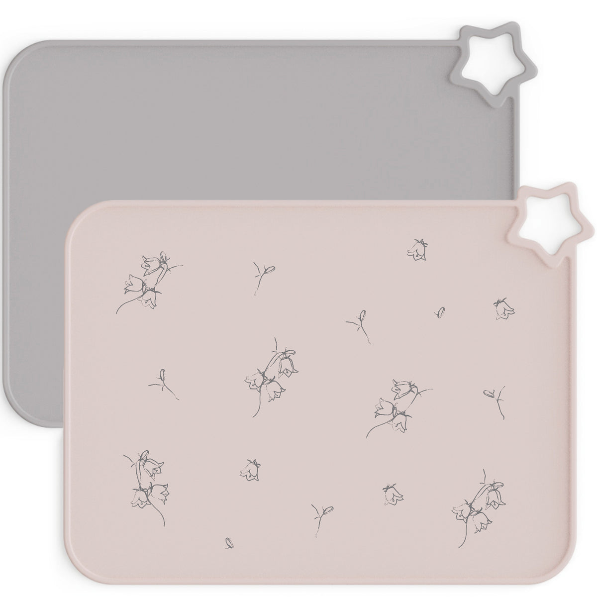 Silicone Placemat (Blush/Misty Purple)