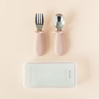 Baby Spoon & Fork Set (Blush)