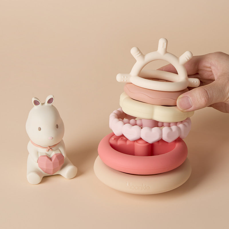 Stacking Teething Rings (Bunny)