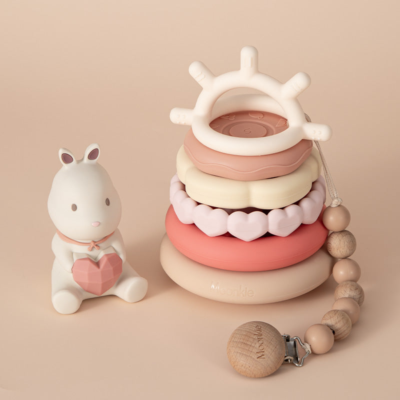 Stacking Teething Rings (Bunny)