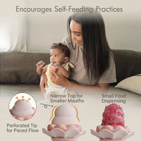 Baby Food Feeder - 2 Pack (Tarragon/Sky Blue)