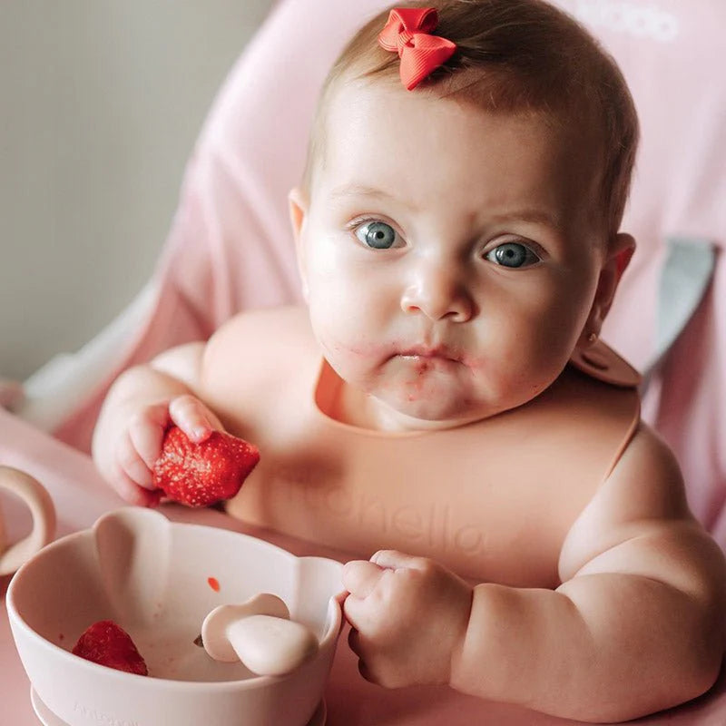 Baby Suction Bowl Set (Blush)
