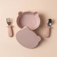 Baby Suction Bowl Set (Blush)