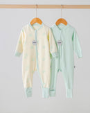 Set of 2 Jumpsuits Green