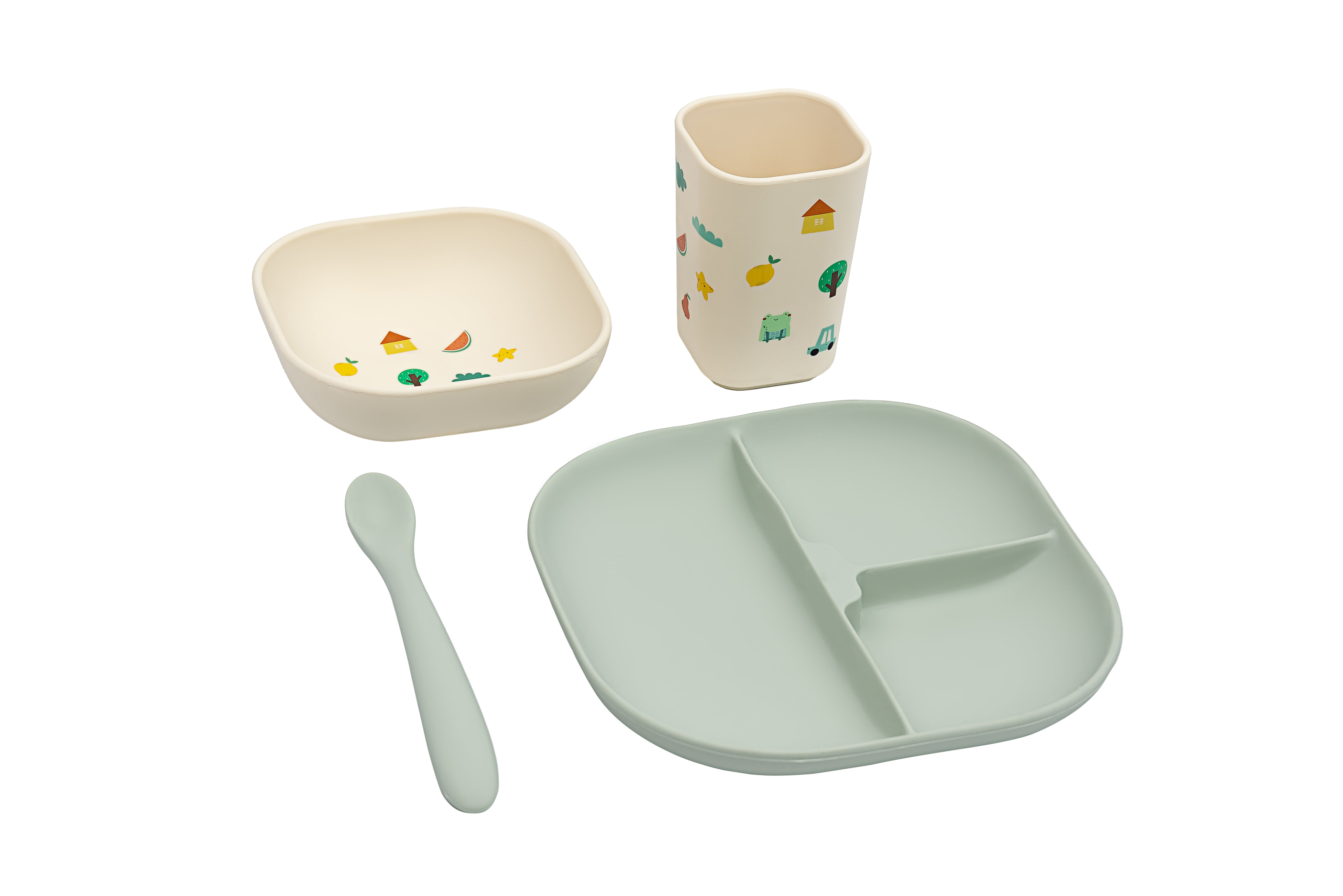 Tableware Set Tiny Bits Wasabi