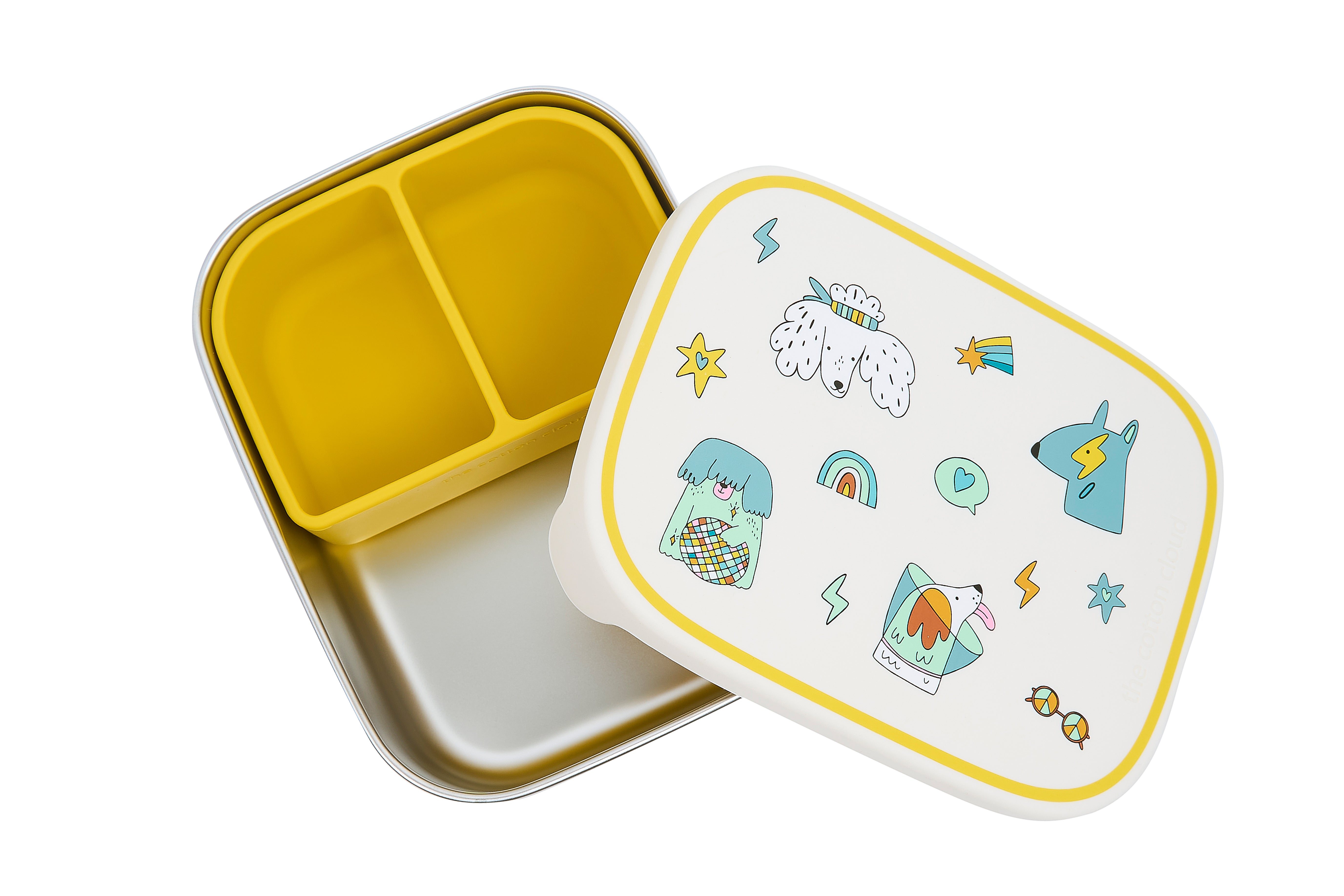 Stainless Steel Lunchbox Funky Dogs