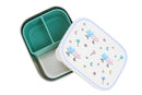 Stainless Steel Lunchbox Dancing Hearts