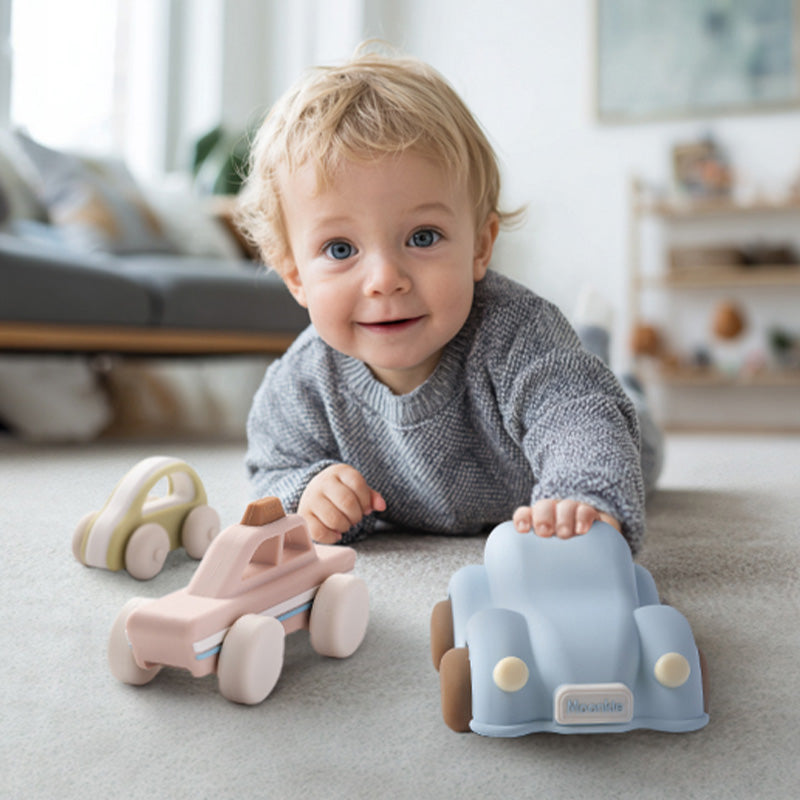 Surf & Go Silicone Mini Car Set