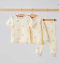 3 Piece PJs Set Grey