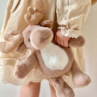 "Moonkie Hug & Go™ Toddler Backpack (Mossy Reindeer) "
