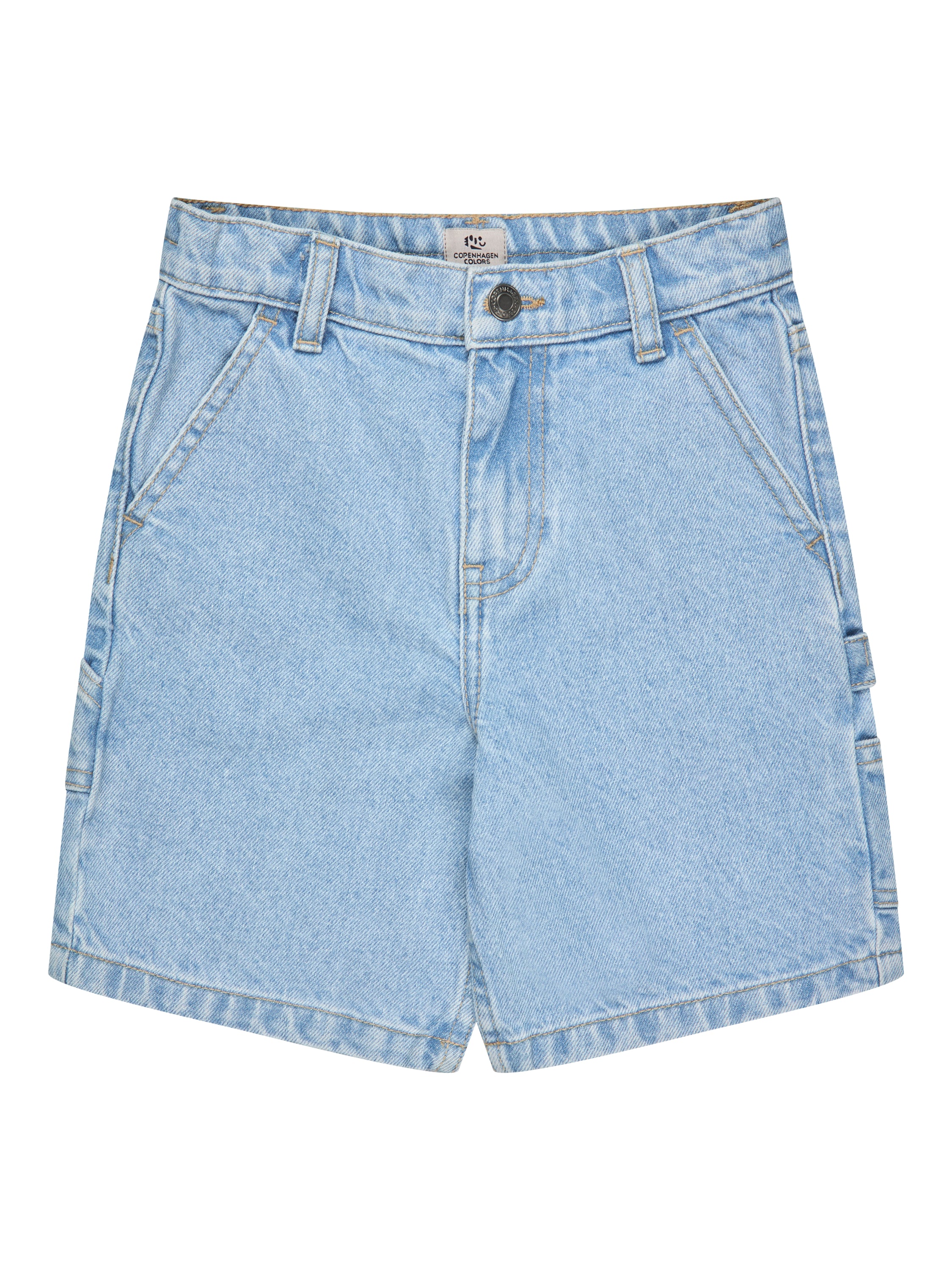 DENIM CARGO SHORTS