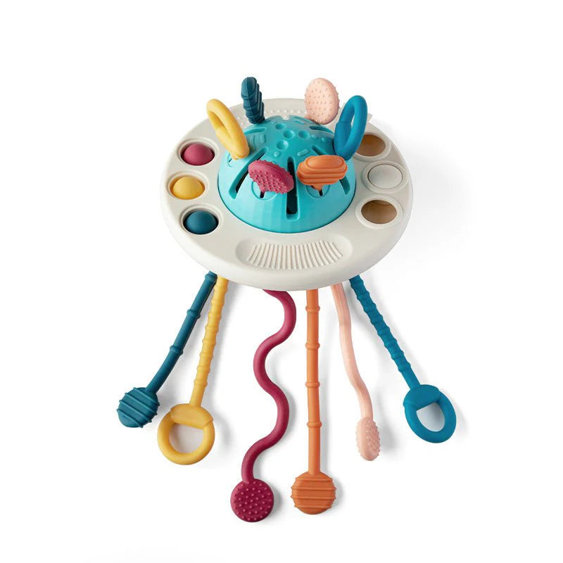 UFO Silicone Pulling Toy (Ocean Mistery)