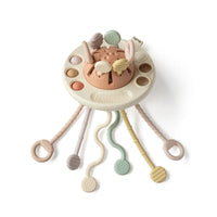 UFO Silicone Pulling Toy (Rose Smoke)