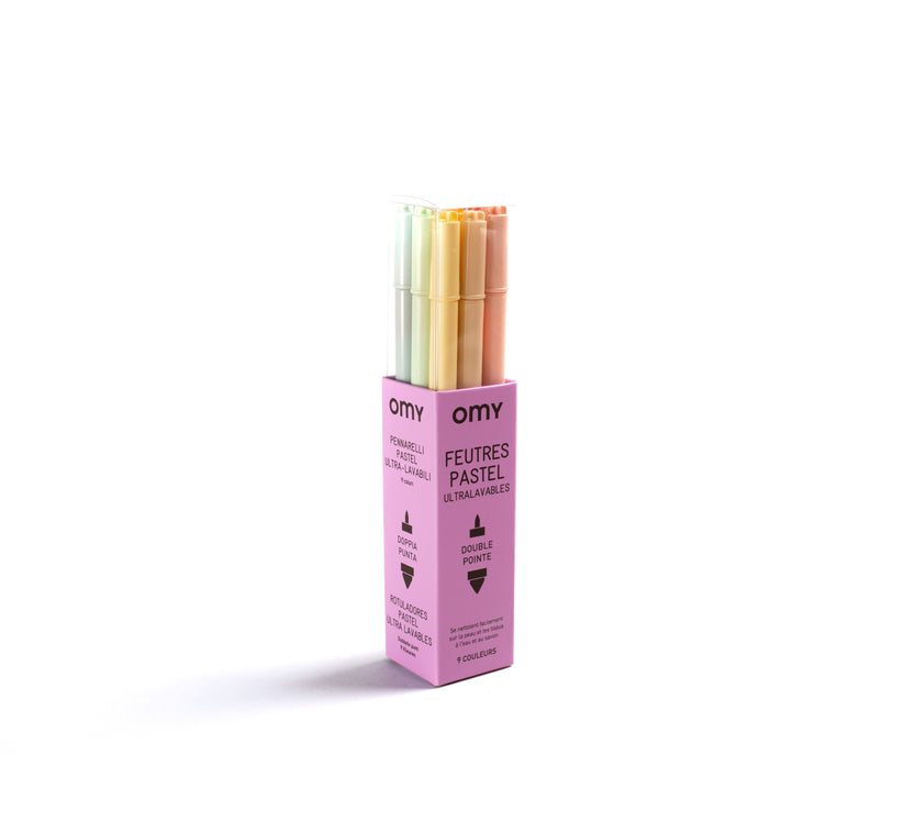 Pastel Markers (Box of 9)