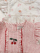 ELLIE FRILL ROMPER GOTS